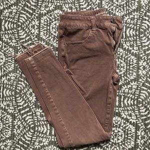 American Eagle Purple Jeggings